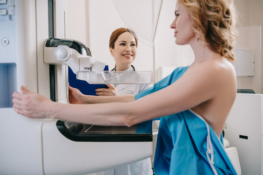 Mammogram discomfort.