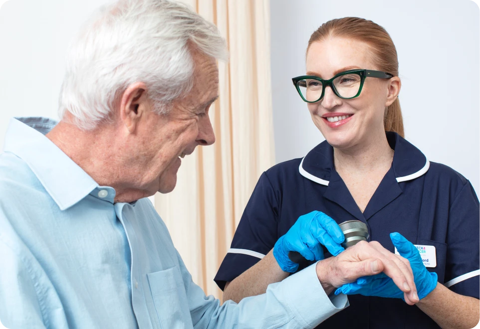 old man's examination image for bout us page