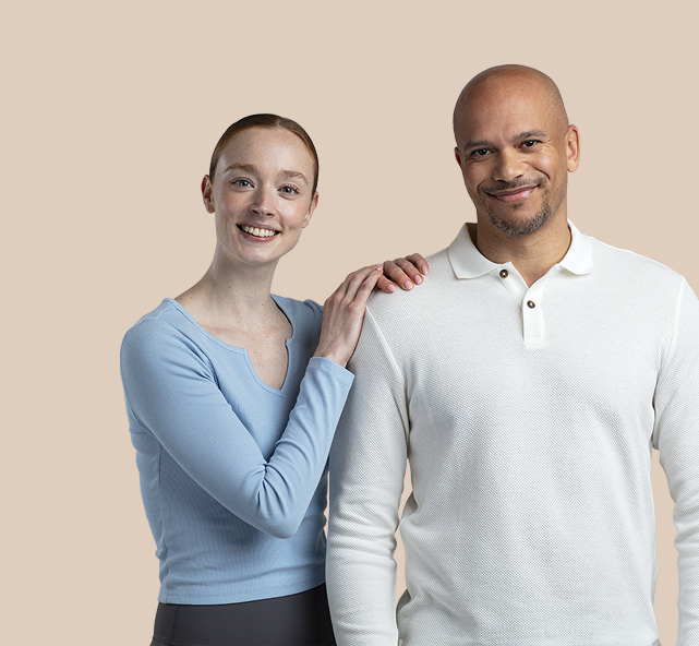 two person image