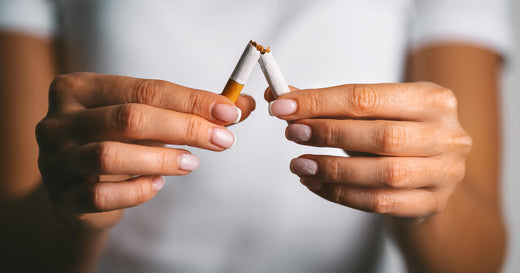 Lung recovery after smoking.