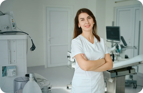 young doctor image for private breast cancer clinic